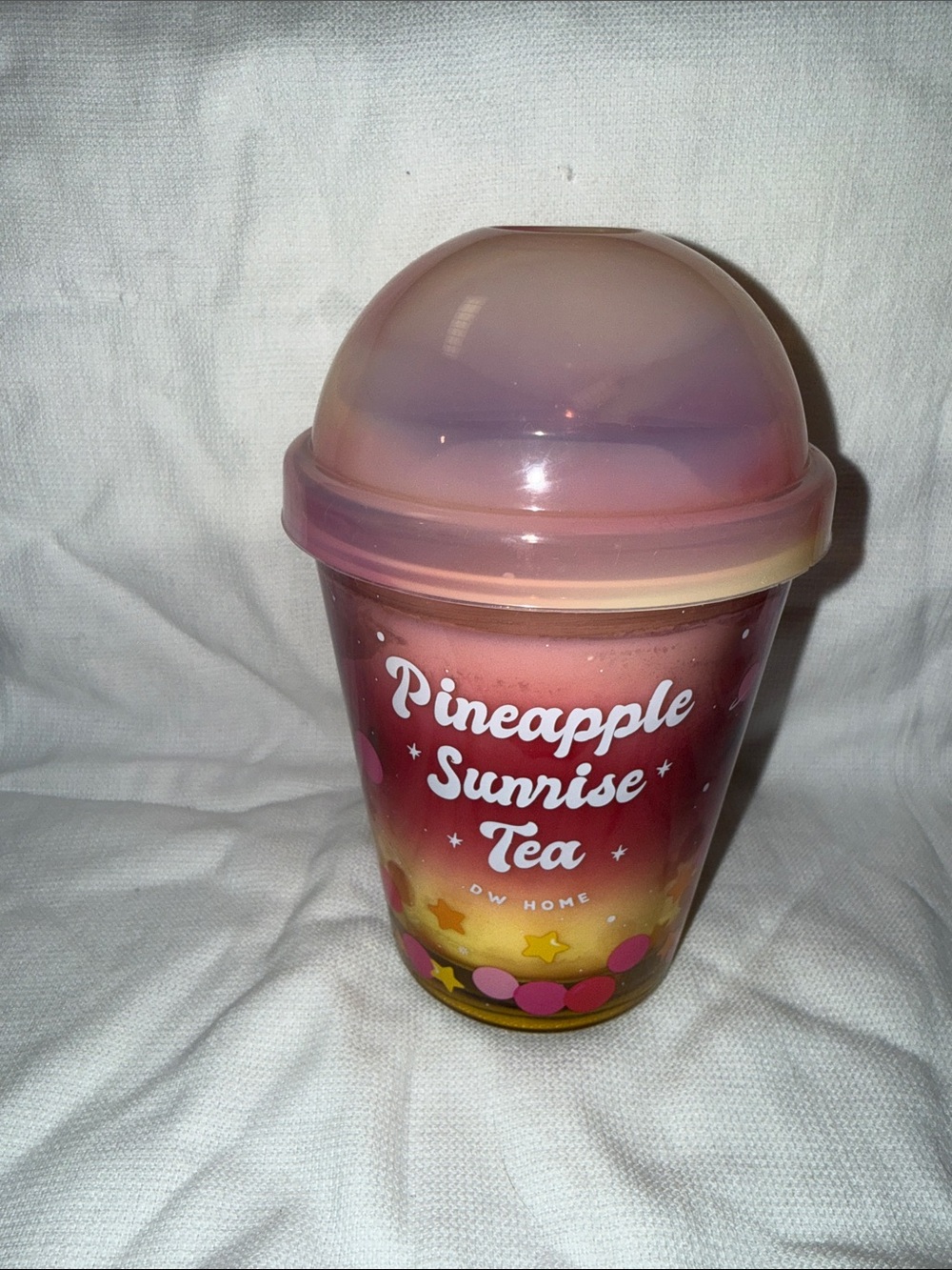 DW Home Pineapple Sunrise Tea Candle